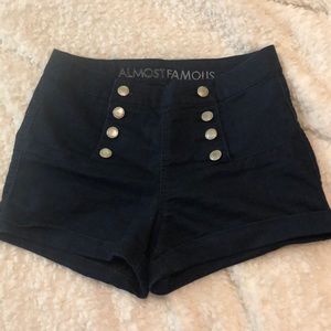 Almost Famous high-rise shorts